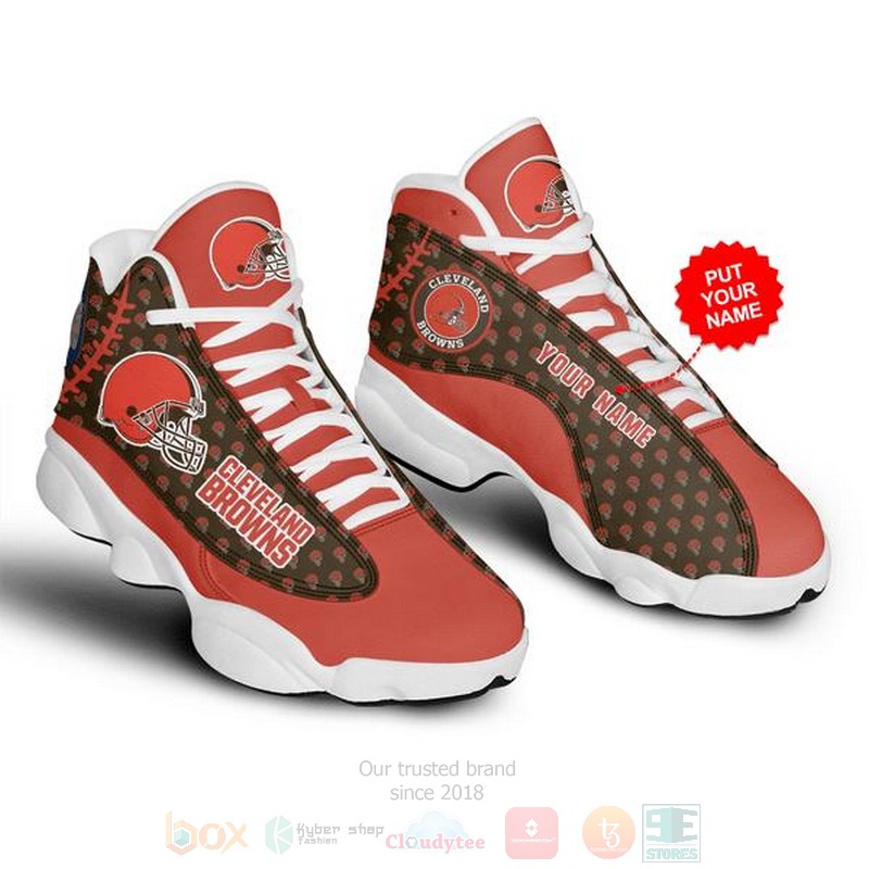 Cleveland Browns Nfl Air Jordan 13 Shoes 2 Cleveland Browns Nfl Air Jordan 13 Shoes 2