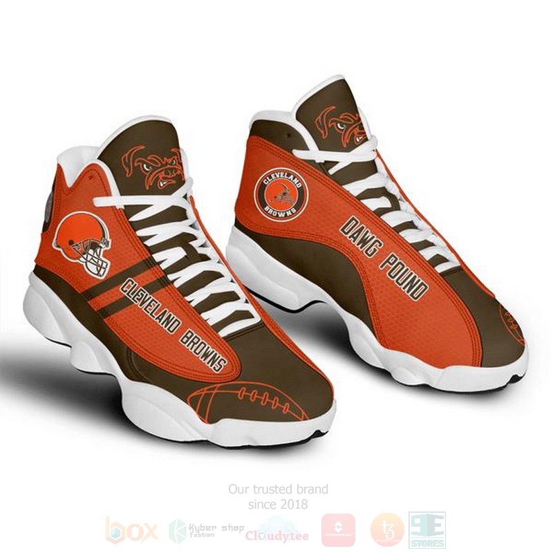 Cleveland Browns Nfl Air Jordan 13 Shoes 3 Cleveland Browns Nfl Air Jordan 13 Shoes 3