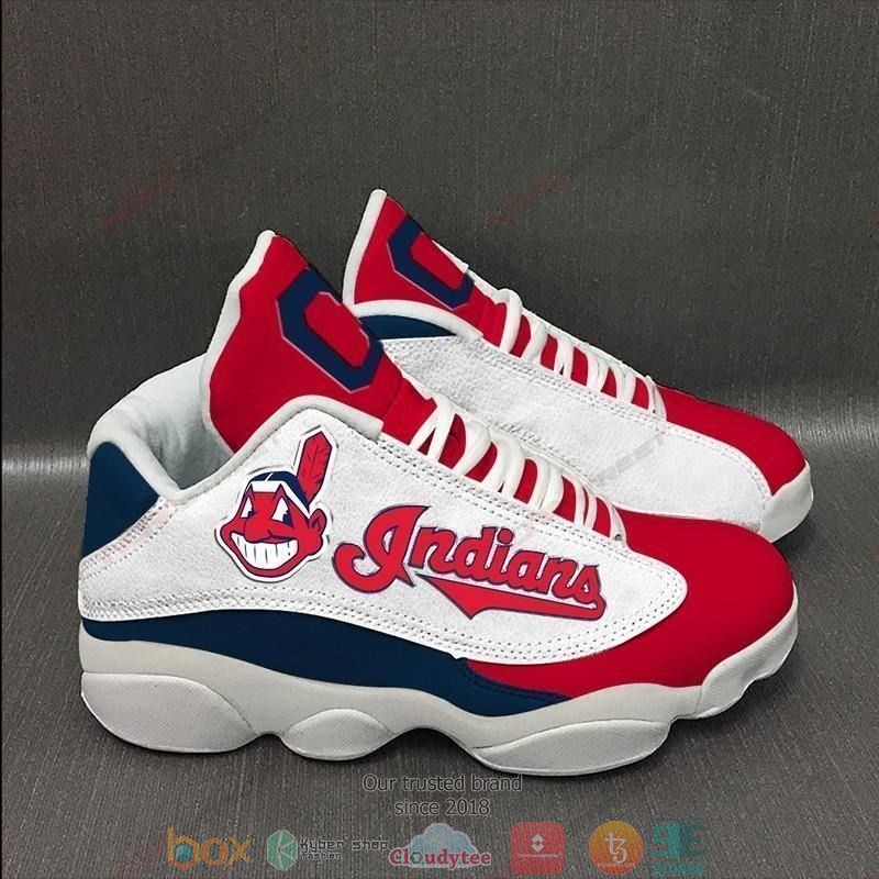 Cleveland Indians Mlb Teams Big Logo Gift Air Jordan 13 Sneaker Shoes Cleveland Indians Mlb Teams Big Logo Gift Air Jordan 13 Sneaker Shoes