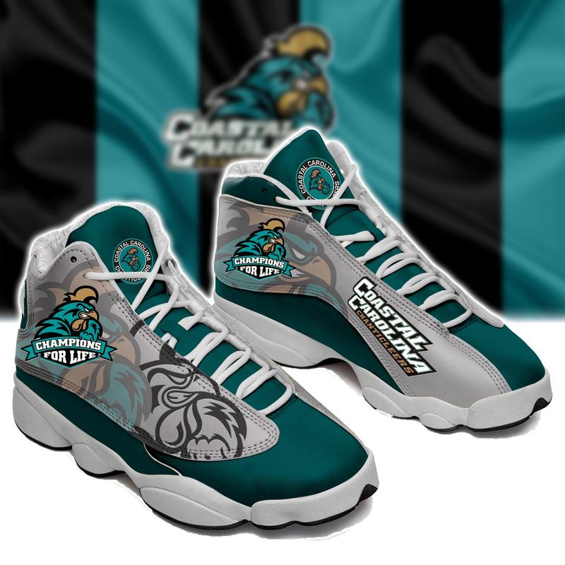 Coastal Carolina Chanticleers Ncaa Air Jordan 13 Sneaker Coastal Carolina Chanticleers Ncaa Air Jordan 13 Sneaker