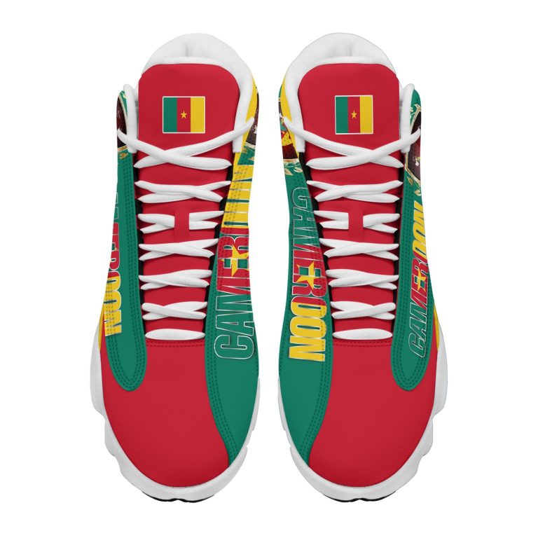 Coat-Of-Arms-Of-Cameroon-Flag-Yellow-Green-Air-Jordan-13-Shoes-3