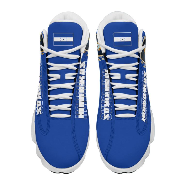 Coat-Of-Arms-Of-Honduras-Blue-Air-Jordan-13-Shoes-1