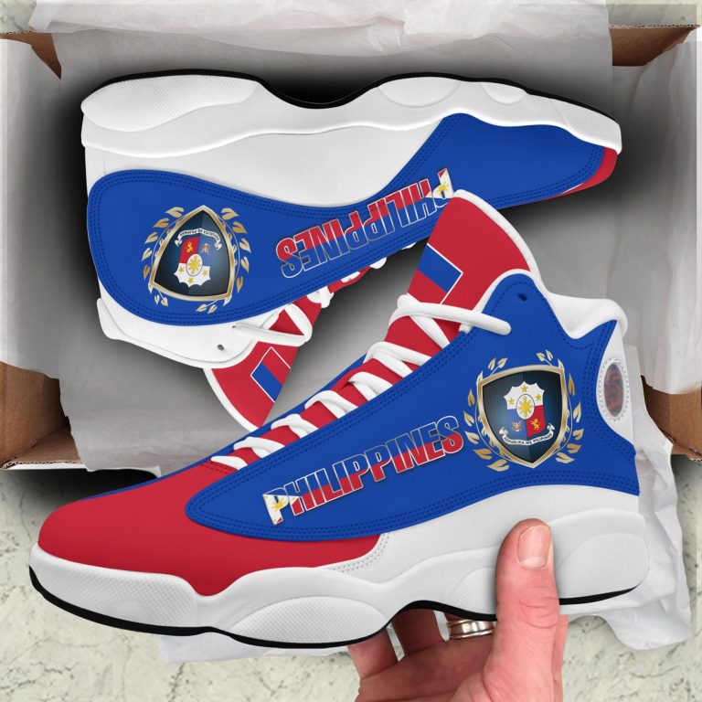Coat-Of-Arms-Of-The-Philippines-Flag-Air-Jordan-13-Shoes-1