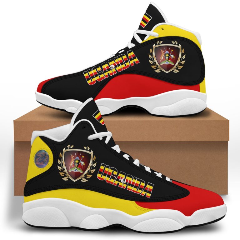Coat-Of-Arms-Of-Uganda-Air-Jordan-13-Shoes-1