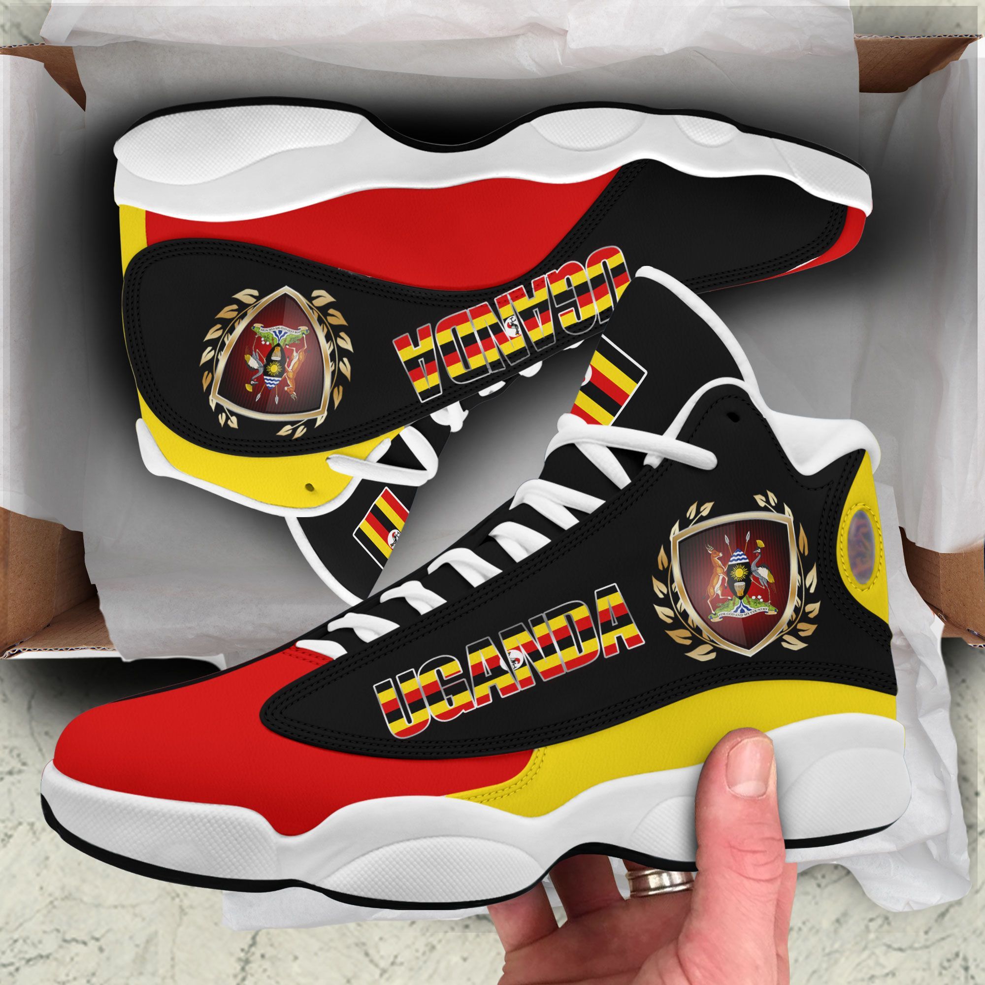 Coat Of Arms Of Uganda Air Jordan 13 Shoes Coat Of Arms Of Uganda Air Jordan 13 Shoes