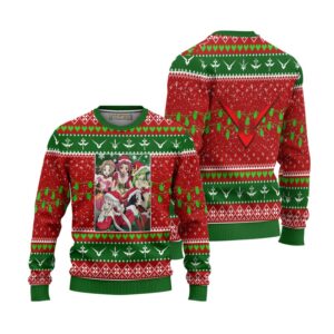 Code Geass Anime Ugly Christmas Sweater Custom Characters Xmas Gift