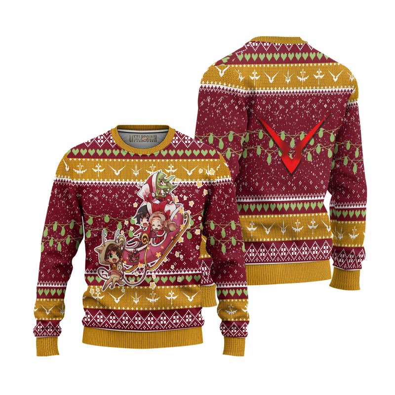 Code Geass Anime Ugly Christmas Sweater Custom Chibi Xmas Gift Code Geass Anime Ugly Christmas Sweater Custom Chibi Xmas Gift
