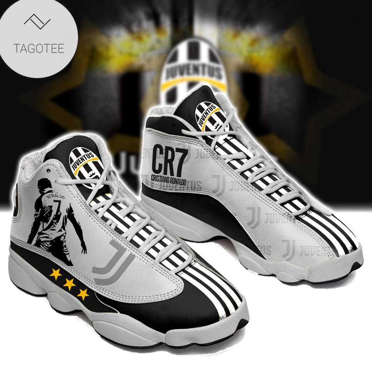 Cristiano Ronaldo And Juventus Sneakers Air Jordan 13 Shoes Cristiano Ronaldo And Juventus Sneakers Air Jordan 13 Shoes