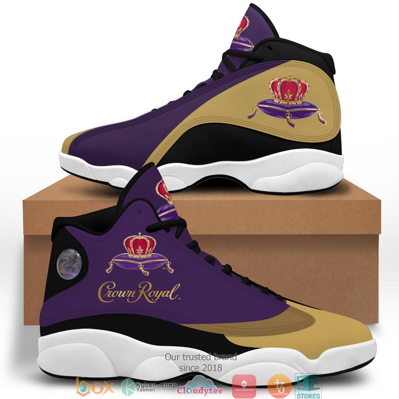 Crown Royal Air Jordan 13 Sneaker Shoes Crown Royal Air Jordan 13 Sneaker Shoes