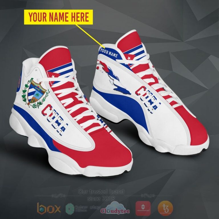Cuba-Personalized-Air-Jordan-13-Shoes-2