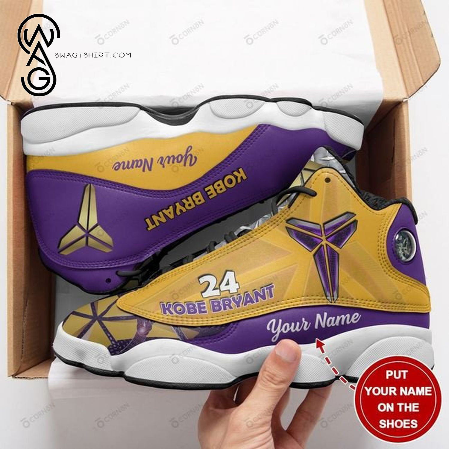 Custom Kobe Bryant Nba Air Jordan 13 Shoes Custom Kobe Bryant Nba Air Jordan 13 Shoes
