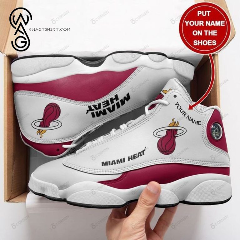Custom-Nba-Miami-Heat-Air-Jordan-13-Shoes-1