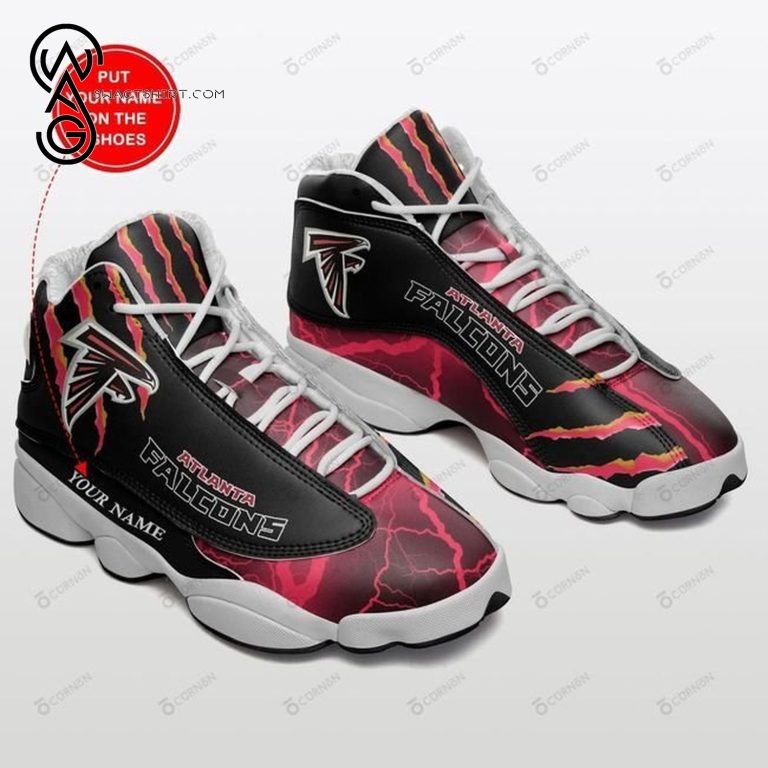 Custom-Nfl-Atlanta-Falcons-Air-Jordan-13-Shoes-1