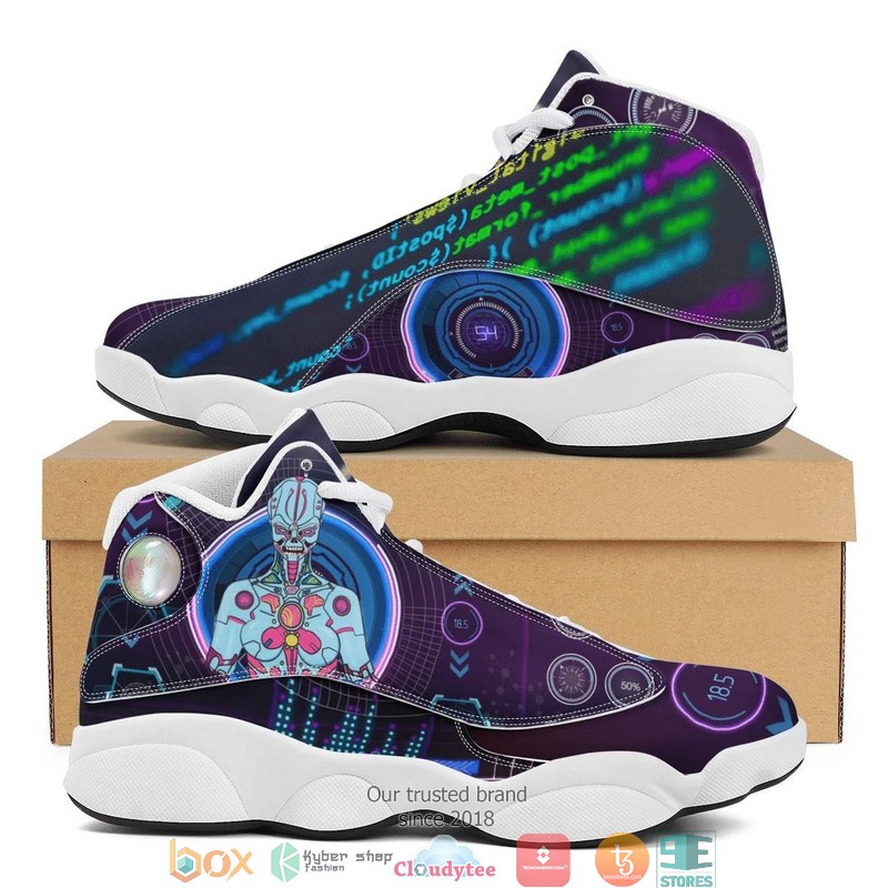 Cyberpunk Game Air Jordan 13 Sneaker Shoes Cyberpunk Game Air Jordan 13 Sneaker Shoes