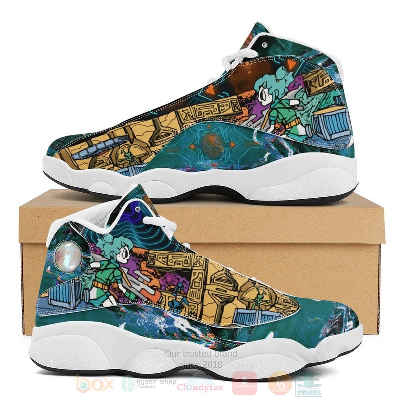 Cyberpunk Game Green Air Jordan 13 Shoes Cyberpunk Game Green Air Jordan 13 Shoes