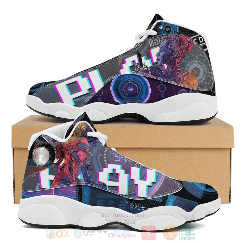 Cyberpunk Game Play Air Jordan 13 Shoes Cyberpunk Game Play Air Jordan 13 Shoes