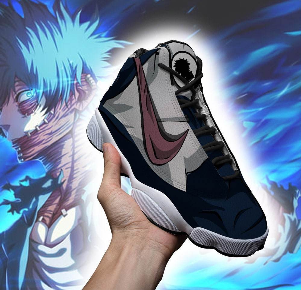Dabi-Anime-My-Hero-Academia-Air-Jordan-13-Shoes-3