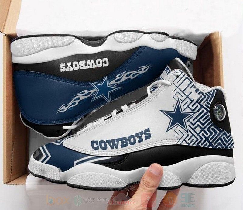 Dallas Cowboys Nfl Big Logo Football Team Air Jordan 13 Shoes Dallas Cowboys Nfl Big Logo Football Team Air Jordan 13 Shoes