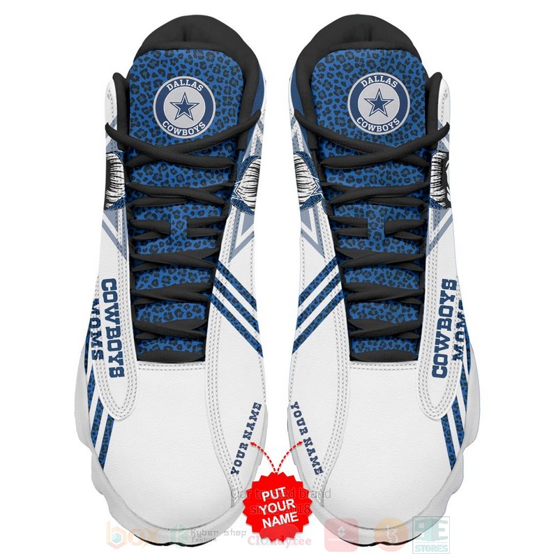 Dallas Cowboys Nfl Skull Football Custom Name Air Jordan 13 Shoes Dallas Cowboys Nfl Skull Football Custom Name Air Jordan 13 Shoes