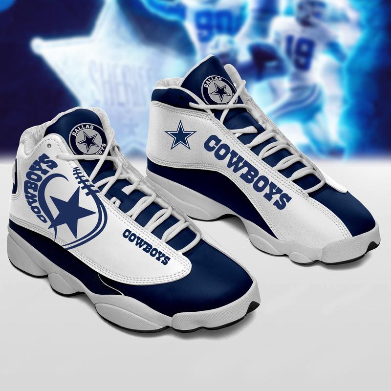 Dallas Cowboys Nfl Ver 3 Air Jordan 13 Sneaker Dallas Cowboys Nfl Ver 3 Air Jordan 13 Sneaker
