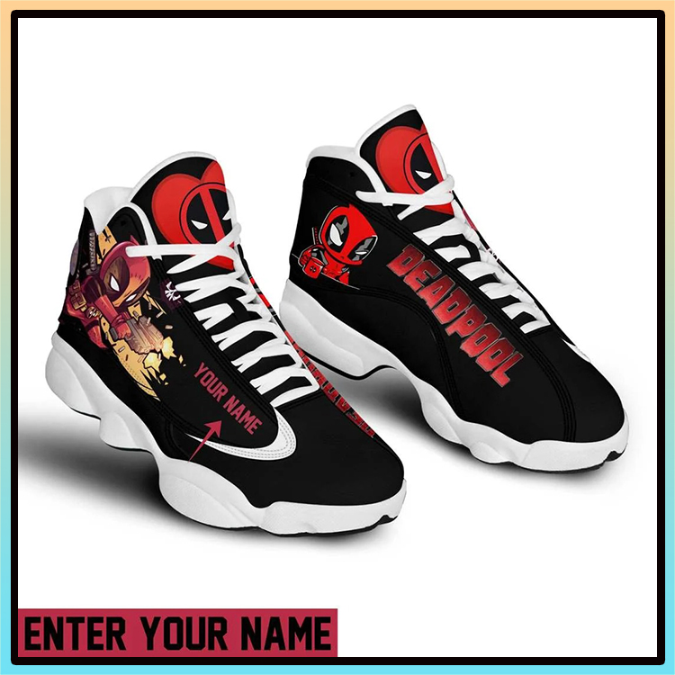 Deadpool-Custom-Name-Air-Jordan-13-Shoes-1