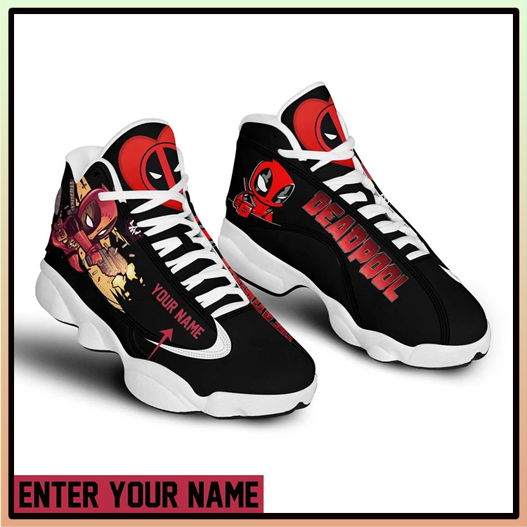 Deadpool-Custom-Name-Air-Jordan-13-Shoes-3