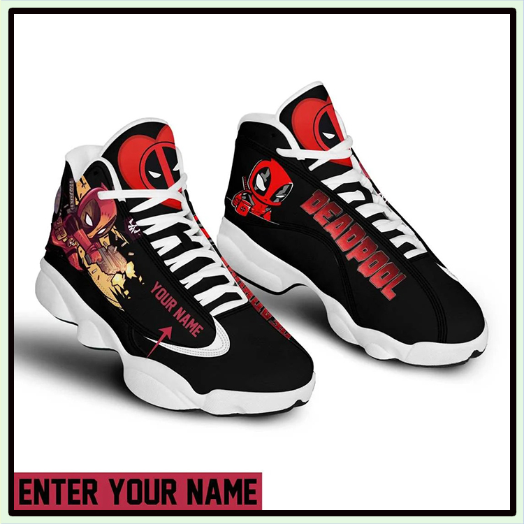 Deadpool-Custom-Name-Air-Jordan-13-Shoes-4