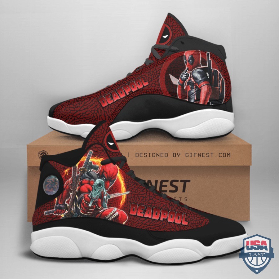 Deadpool Shoes Air Jordan 13 Sneaker Deadpool Shoes Air Jordan 13 Sneaker
