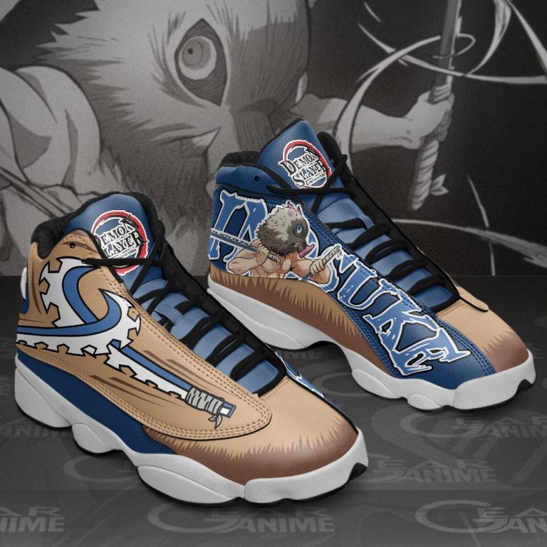Demon-Slayer-Inosuke-Air-Jordan-13-Sneaker-Shoes-2