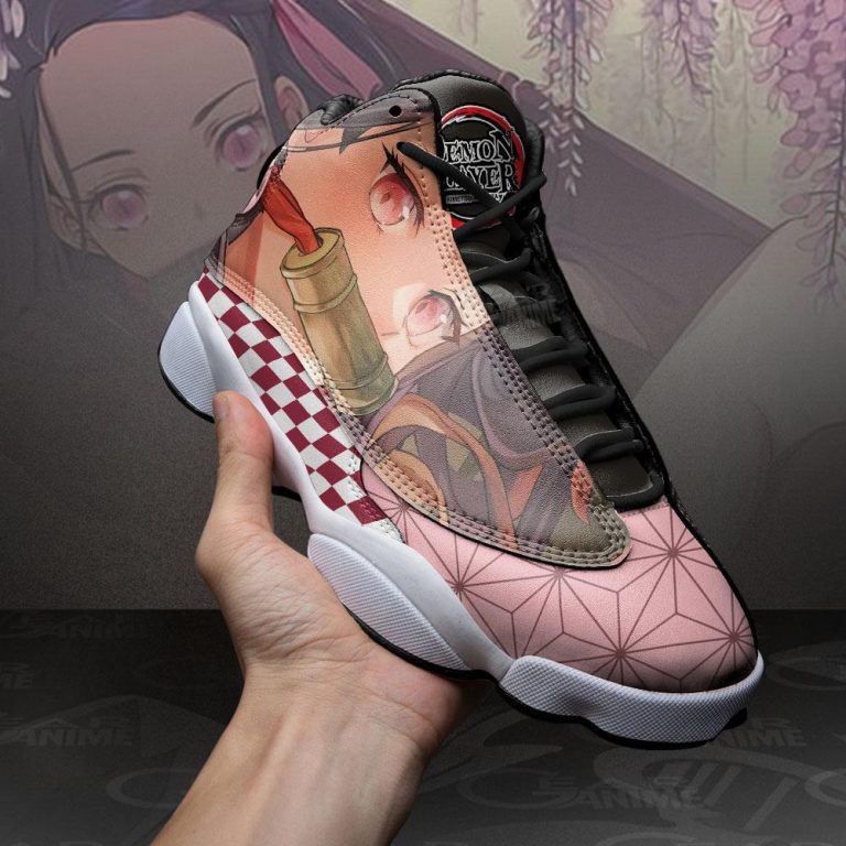 Demon-Slayer-Nezuko-Air-Jordan-13-Sneaker-Shoes-3
