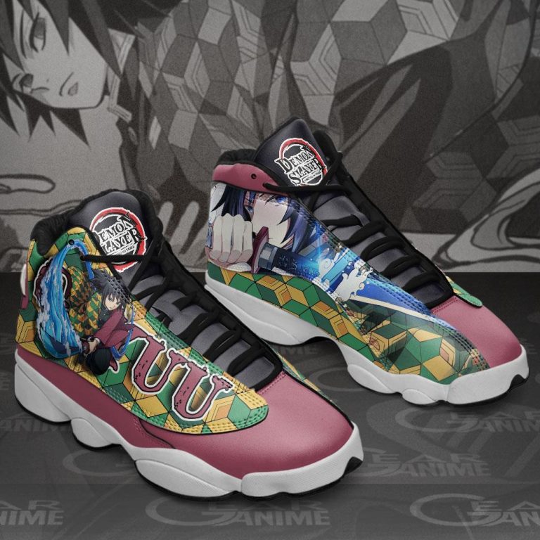 Demon-Slayer-Tomioka-Giyuu-Air-Jordan-13-Sneaker-Shoes-1
