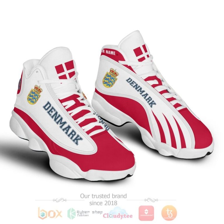 Denmark-Personalized-Air-Jordan-13-Shoes-1