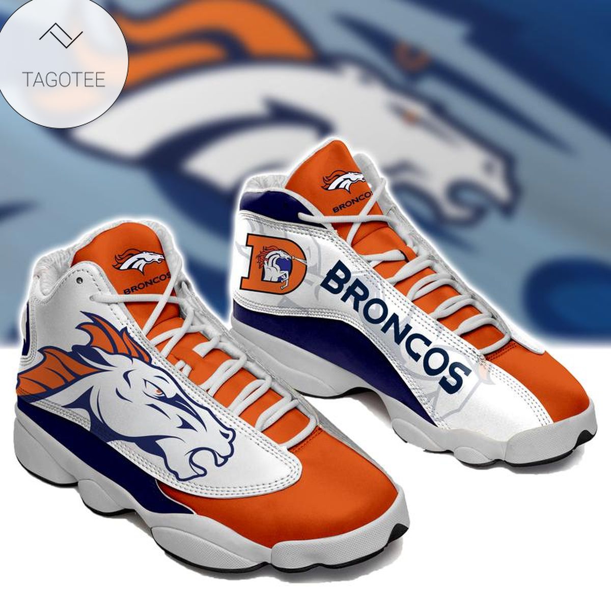Denver Broncos Sneakers Air Jordan 13 Shoes Denver Broncos Sneakers Air Jordan 13 Shoes