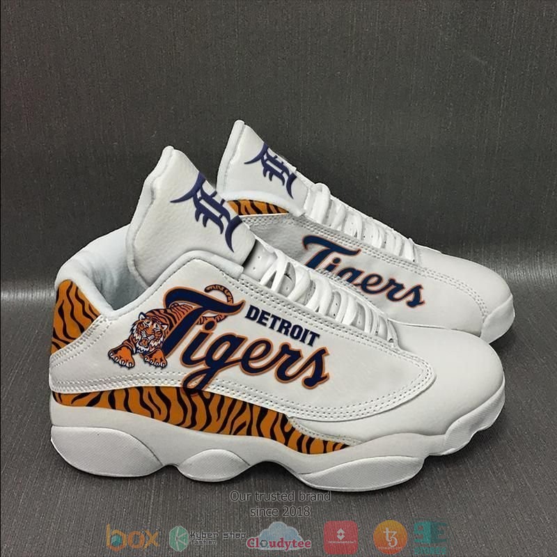 Detroit Tigers Mlb Teams Football Big Logo 34 Gift Air Jordan 13 Sneaker Shoes Detroit Tigers Mlb Teams Football Big Logo 34 Gift Air Jordan 13 Sneaker Shoes
