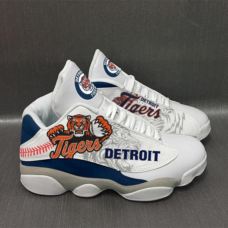 Detroit Tigers Mlb Ver 2 Air Jordan 13 Sneaker Detroit Tigers Mlb Ver 2 Air Jordan 13 Sneaker