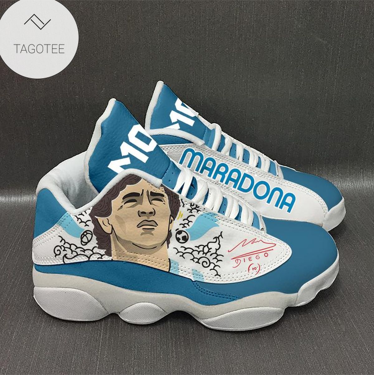 Diego Maradona Sneakers Air Jordan 13 Shoes Diego Maradona Sneakers Air Jordan 13 Shoes