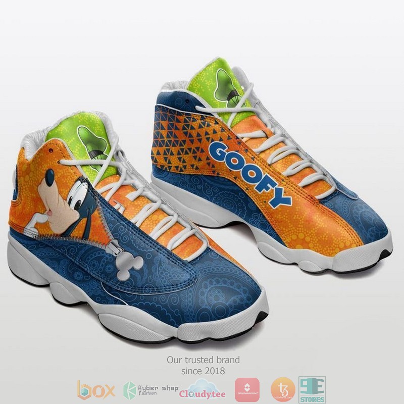 Disney Goofy Sneaker Disney Cartoon Air Jordan 13 Sneaker Shoes Disney Goofy Sneaker Disney Cartoon Air Jordan 13 Sneaker Shoes