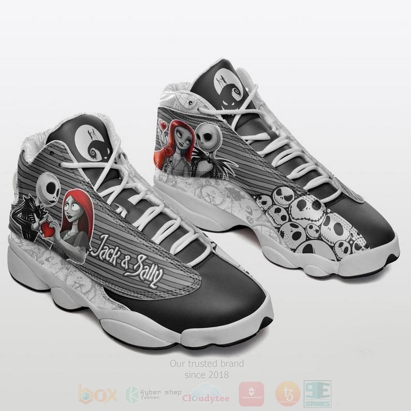 Disney Jack Skellington And Sally Nightmare Before Christmas Air Jordan 13 Shoes 2 Disney Jack Skellington And Sally Nightmare Before Christmas Air Jordan 13 Shoes 2