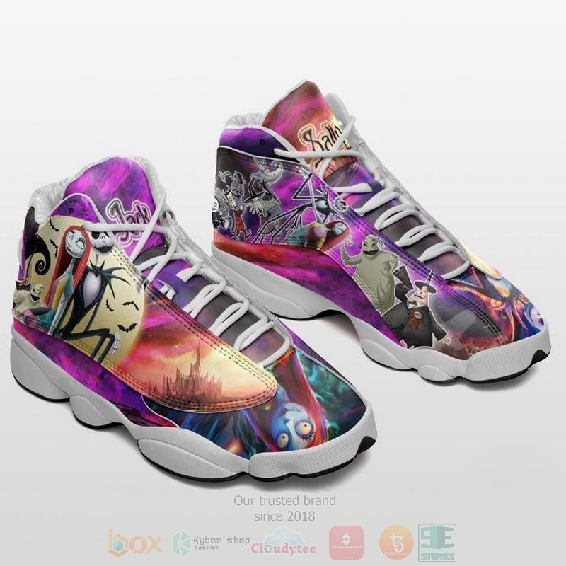 Disney Jack Skellington And Sally Nightmare Before Christmas Air Jordan 13 Shoes Disney Jack Skellington And Sally Nightmare Before Christmas Air Jordan 13 Shoes