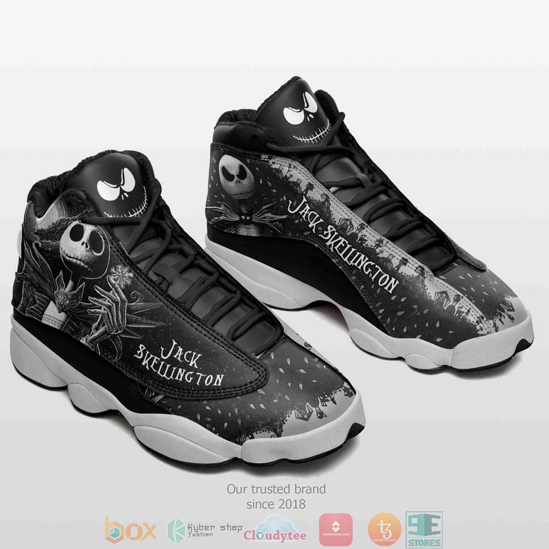 Disney Jack Skellington Disney Running For Men Women Ver4 Air Jordan 13 Sneaker Shoes Disney Jack Skellington Disney Running For Men Women Ver4 Air Jordan 13 Sneaker Shoes