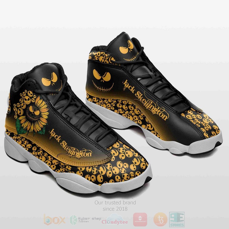 Disney Jack Skellington Sneakers Disney Air Jordan 13 Shoes Disney Jack Skellington Sneakers Disney Air Jordan 13 Shoes
