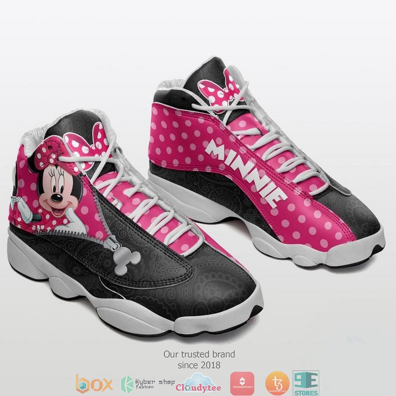 Disney Minnie Mouse Disney Cartoon Air Jordan 13 Sneaker Shoes Disney Minnie Mouse Disney Cartoon Air Jordan 13 Sneaker Shoes
