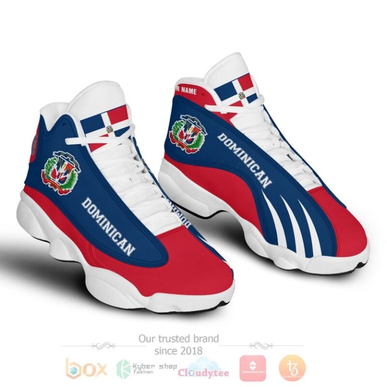 Dominica-Personalized-Air-Jordan-13-Shoes-1