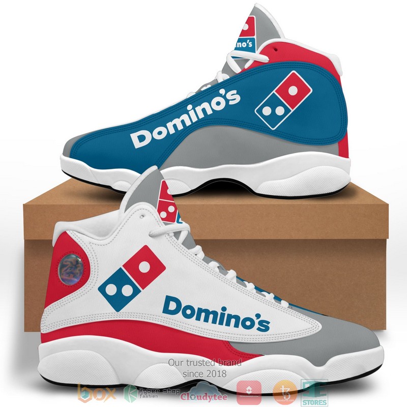 Dominos Logo Bassic Air Jordan 13 Sneaker Shoes Dominos Logo Bassic Air Jordan 13 Sneaker Shoes