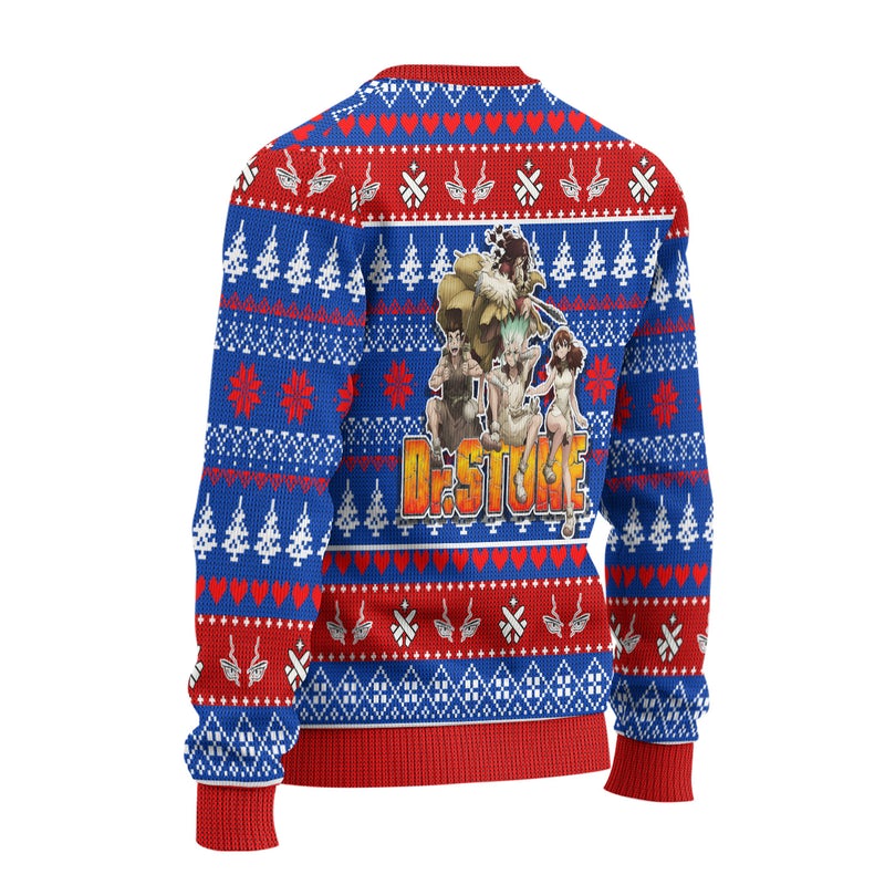 Dr-Stone-Anime-Ugly-Christmas-Sweater-Custom-Characters-Xmas-Gift-1