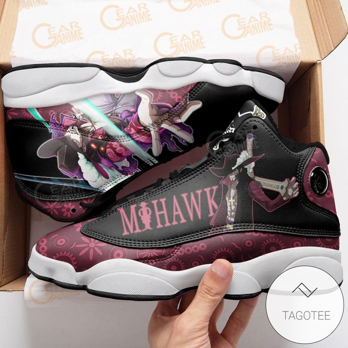 Dracule Mihawk Sneakers Custom Anime One Piece Air Jordan 13 Shoes Dracule Mihawk Sneakers Custom Anime One Piece Air Jordan 13 Shoes