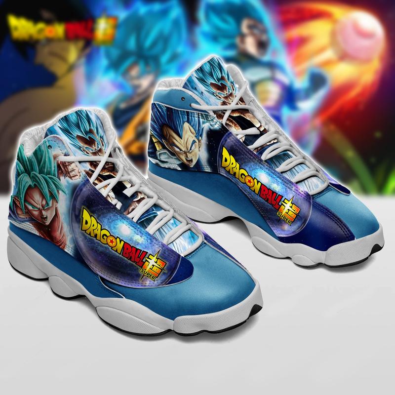 Dragon Ball Air Jordan 13 Sneaker Dragon Ball Air Jordan 13 Sneaker