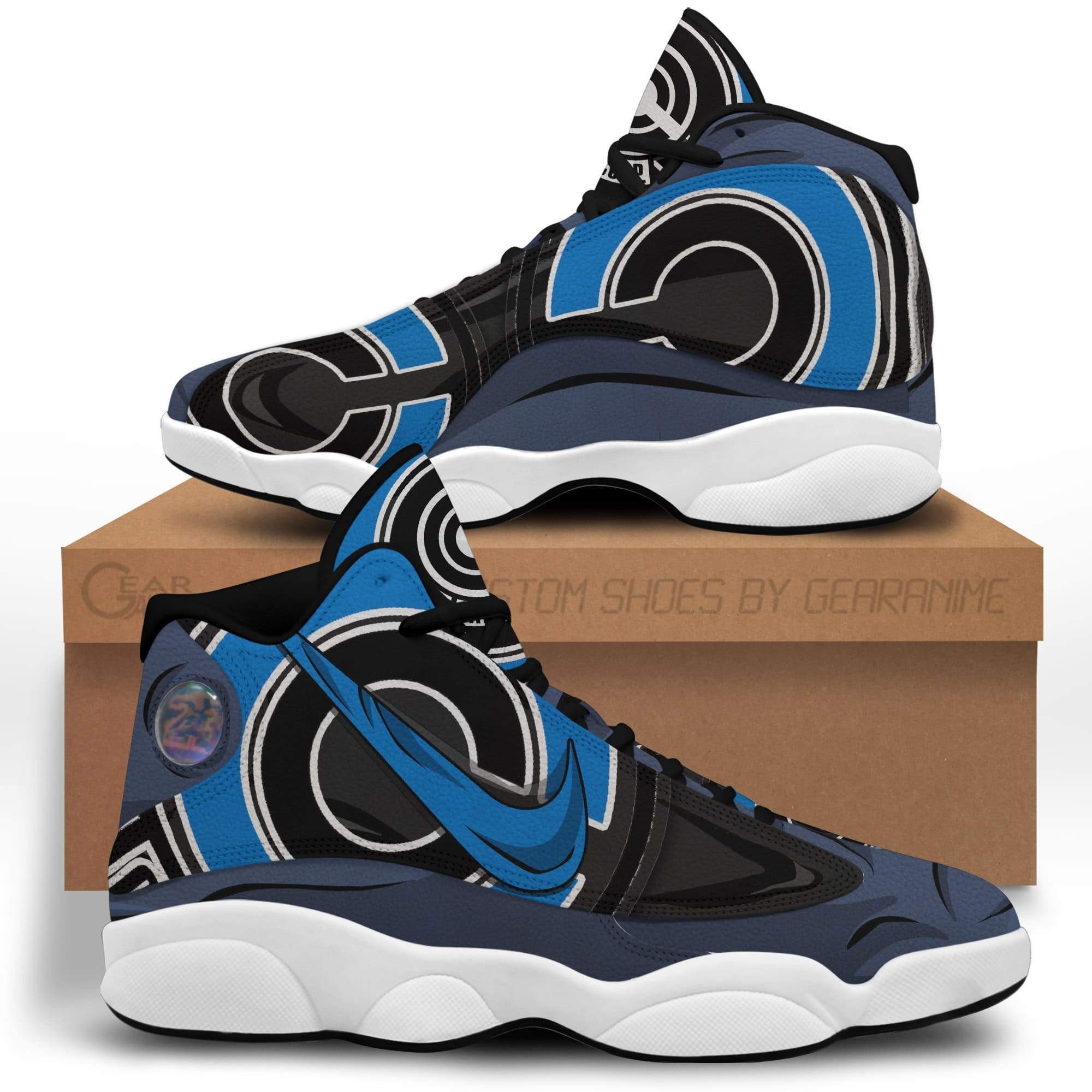 Dragon Ball Capsule Corp Anime Air Jordan 13 Shoes Dragon Ball Capsule Corp Anime Air Jordan 13 Shoes