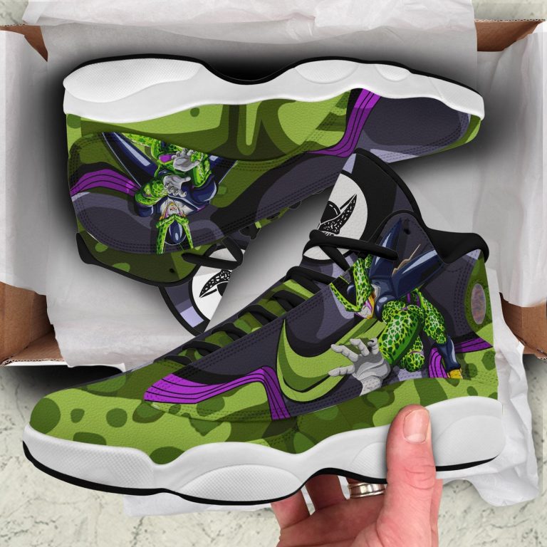 Dragon-Ball-Cell-Anime-Dbz-Air-Jordan-13-Shoes-2