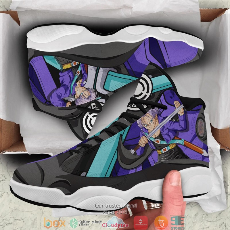Dragon Ball Future Trunks Anime Air Jordan 13 Sneaker Shoes Dragon Ball Future Trunks Anime Air Jordan 13 Sneaker Shoes